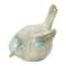 Hello Honey® Assorted White & Blue Reactive Glaze Stoneware Bird Décor